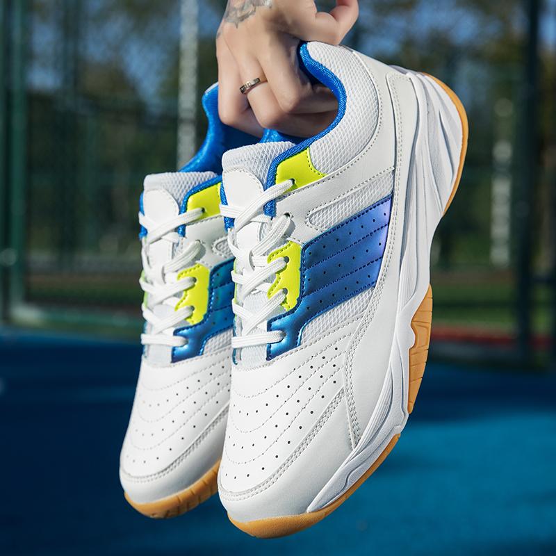 Youth and Adults New Shock Absorption Anti-skid Wear-resistant Fashion Badminton Shoes Table Tennis Shoes Sports Training Shoes