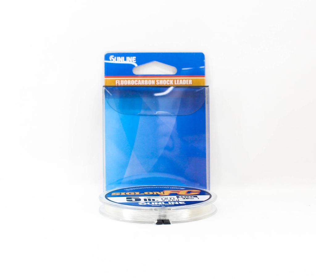 Sunline Fluorocarbon Leader Siglon FC 100% 30m 5lb Diameter 0.18mm (8142)