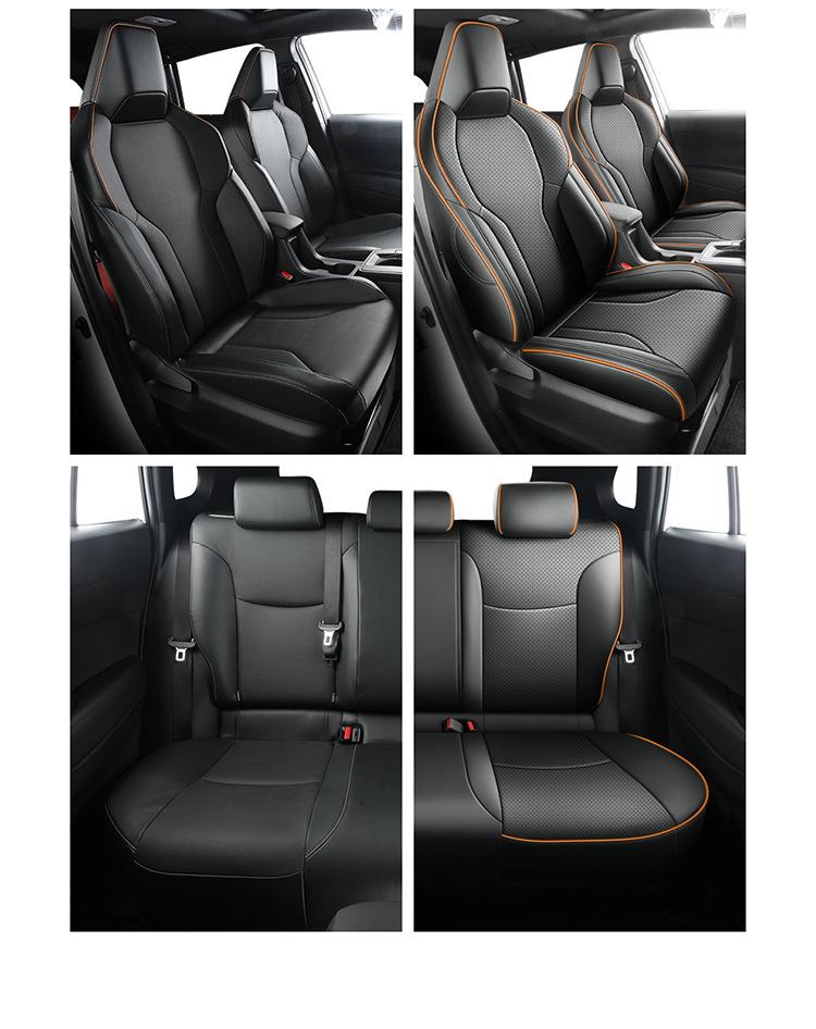 Toyota Corolla Ruifang Seat Covers: Universal, Year-Round Fit for 26 Models, Fully Enclosed Interior, Car Seat Cushions and Mat Covers.