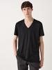 Uniqlo Japan HeaTTech V-hals T-skjorte med korte ermer 