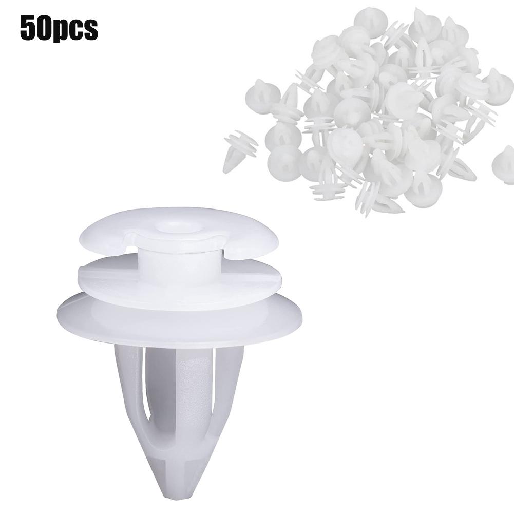 

50/100 шт. Клипсы для отделки дверных карт салона для BMW E36 E46 E39 E36 E53 E93 Клипса-пистон для дверной карты салона автомобиля