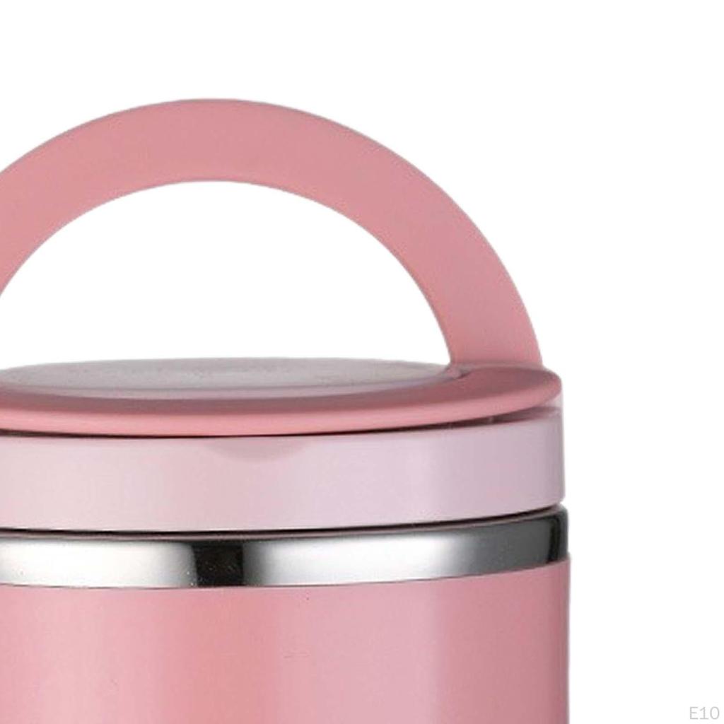 Lunch Box Food Storage Container Outdoor Picnic Soup Bowl for Office Camping