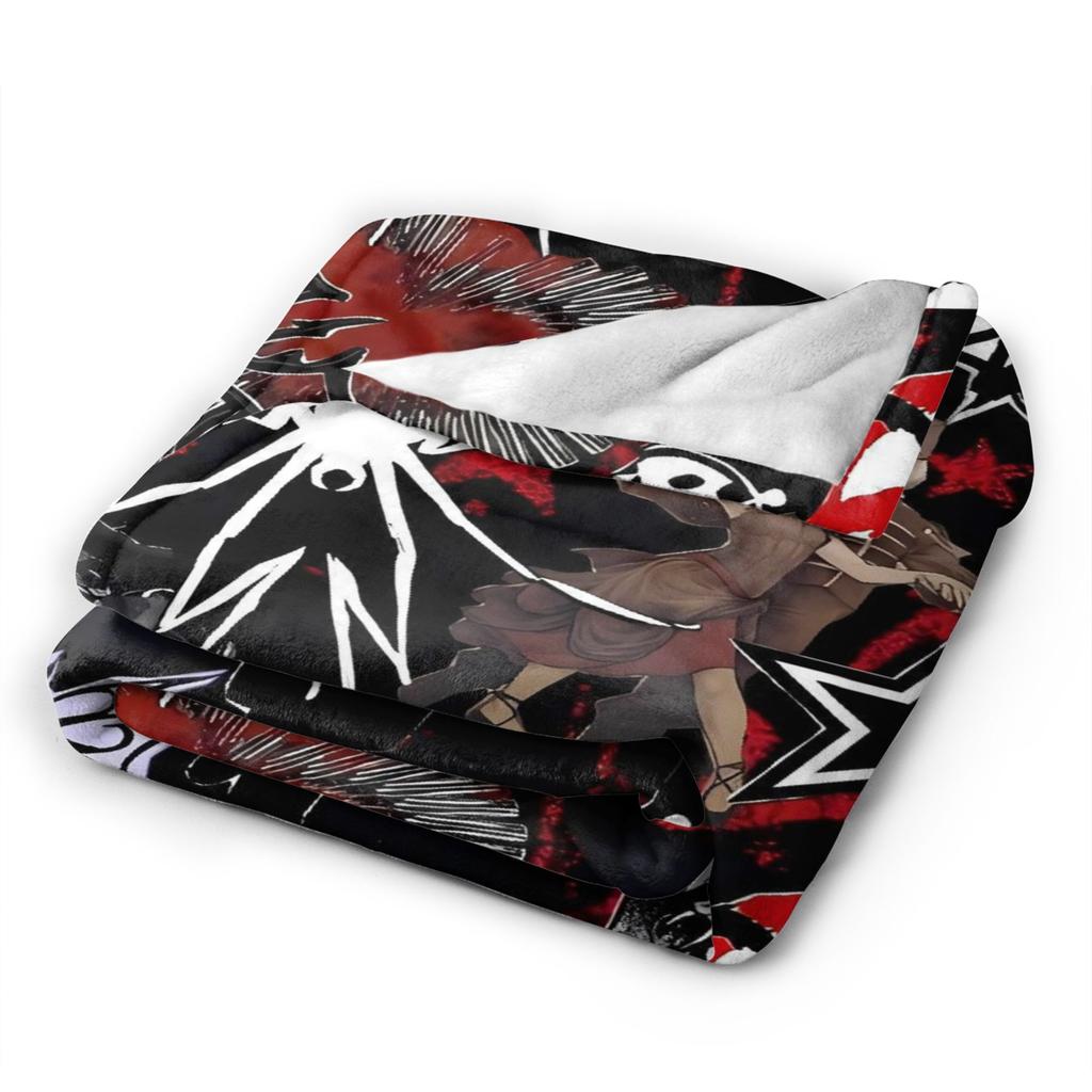 My Chemical Romance Danger Days Spider Blanket Quality Super Warm Throw Blanket Winter Decorative Bedroom Graphic Bedspread