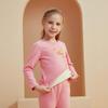 Kinder Extra Dicker Samt Thermounterwäsche Set für Jungen und Mädchen - Gemütlicher Winter Pyjama und Herbsthose
