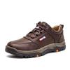 Men's Shoes Spring and Autumn New Men's Casual Shoes Comfortable Round Head Hiking Shoes Business Leather Shoes British Shoes