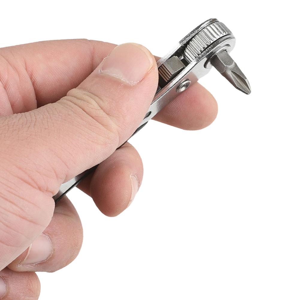 Hexagon Ratchet Wrench Quick Release Drive Screwdriver Bit 1/4inch Mini Socket Tools for Handle Repair Wrench