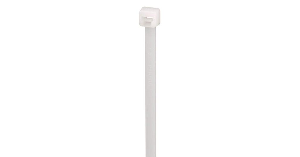 Panduit PLT3I-C PantyLock Ties, 11.4-Inch Length, 6.6-Inch Nylon, Natural (Pack of 100)