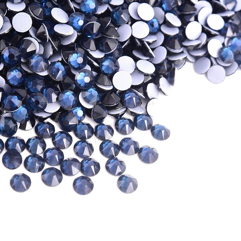 Eight Big And Eight Small Imitation Austrian Glass Hot Glue Bottom Hot Diamond Rhinestone Diy Clothing Accessories
