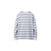 Customellow Grey STripe Long Sleeve T shirT cwTas25215gyx