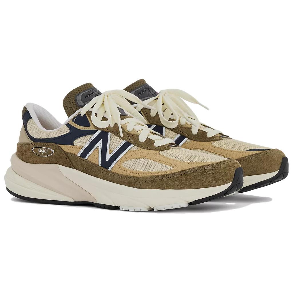 Teddy Santis x New Balance 990v6 Made in USA Dark Camo Unisex Sneakers Green Incense Natural-Indigo U990WO6