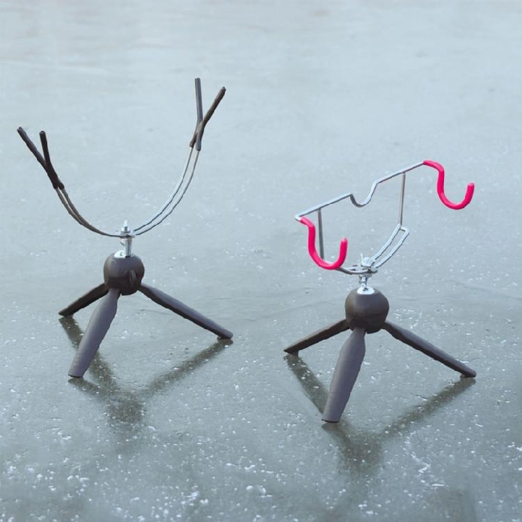 Tragbare verstellbare Eisangelrutenhalter Halterungen Angelrutenhalter Ständer Zubehör für professionelle und Amateur-Angler