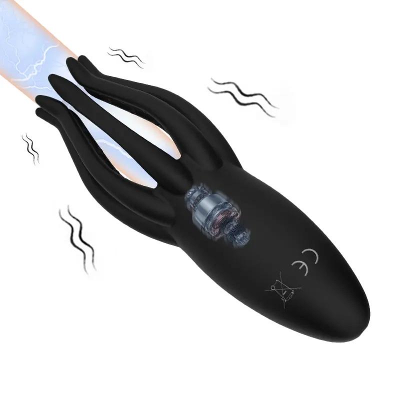 Electric Glans Trainer Stimulater Massager Adults Sex Toys for Men Penis Delay Exerciser Vibrator Masturbation Erotic Products