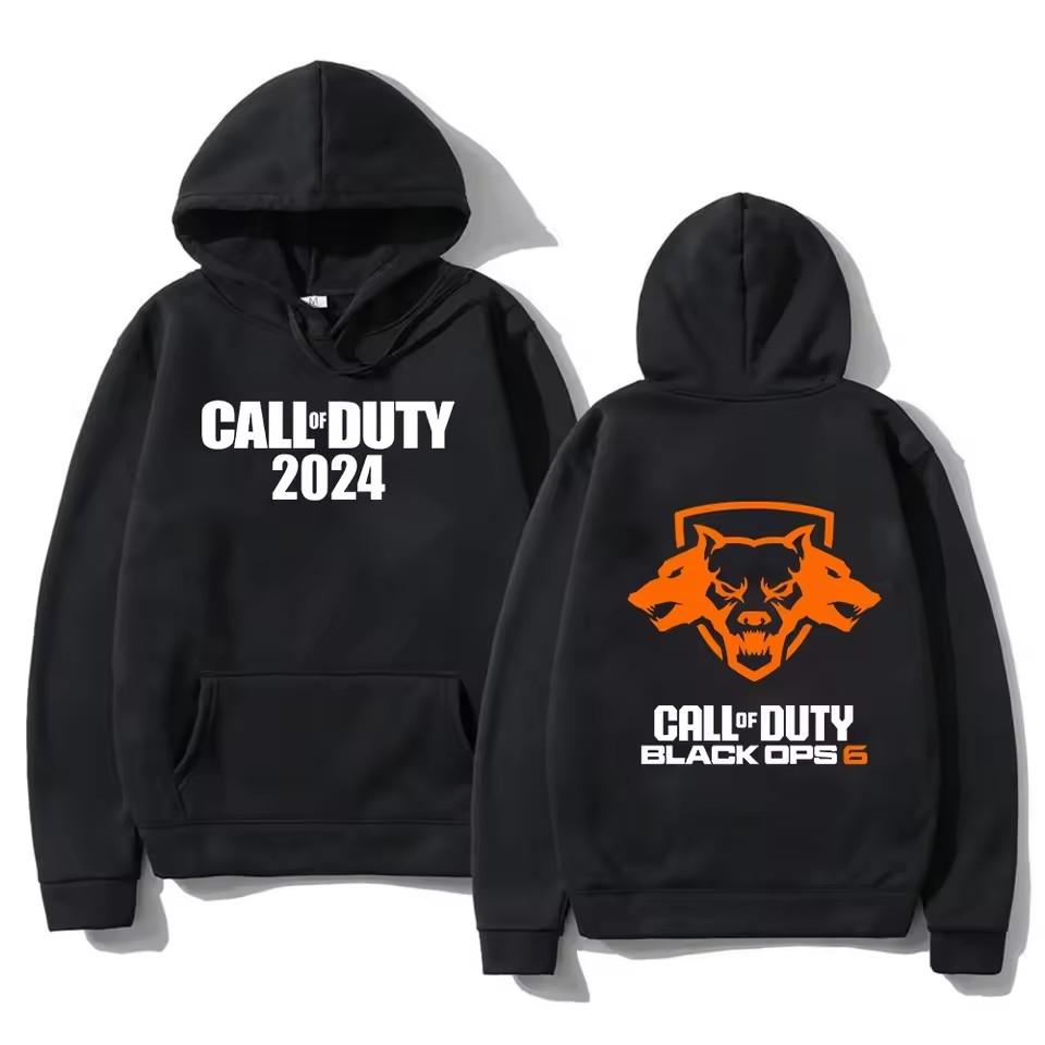 Call of Duty Black Ops 6 Harajuku Aesthetic Pullover Hoodie Unisex Comfortable Streetwear Sweatshirt for Men And Women Top