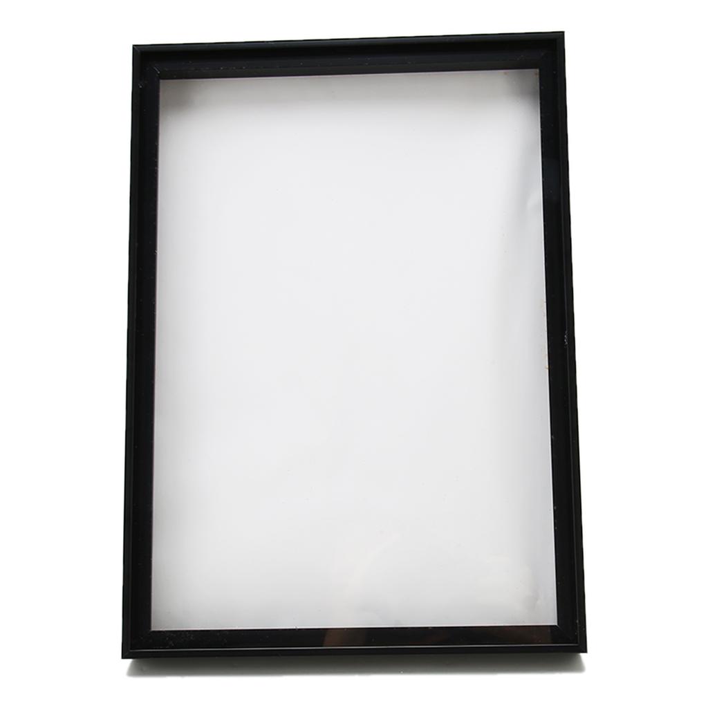 Picture Frame with Bracket Easy To Disassemble Plastic Decorative Photo Frame for Dried Flowers