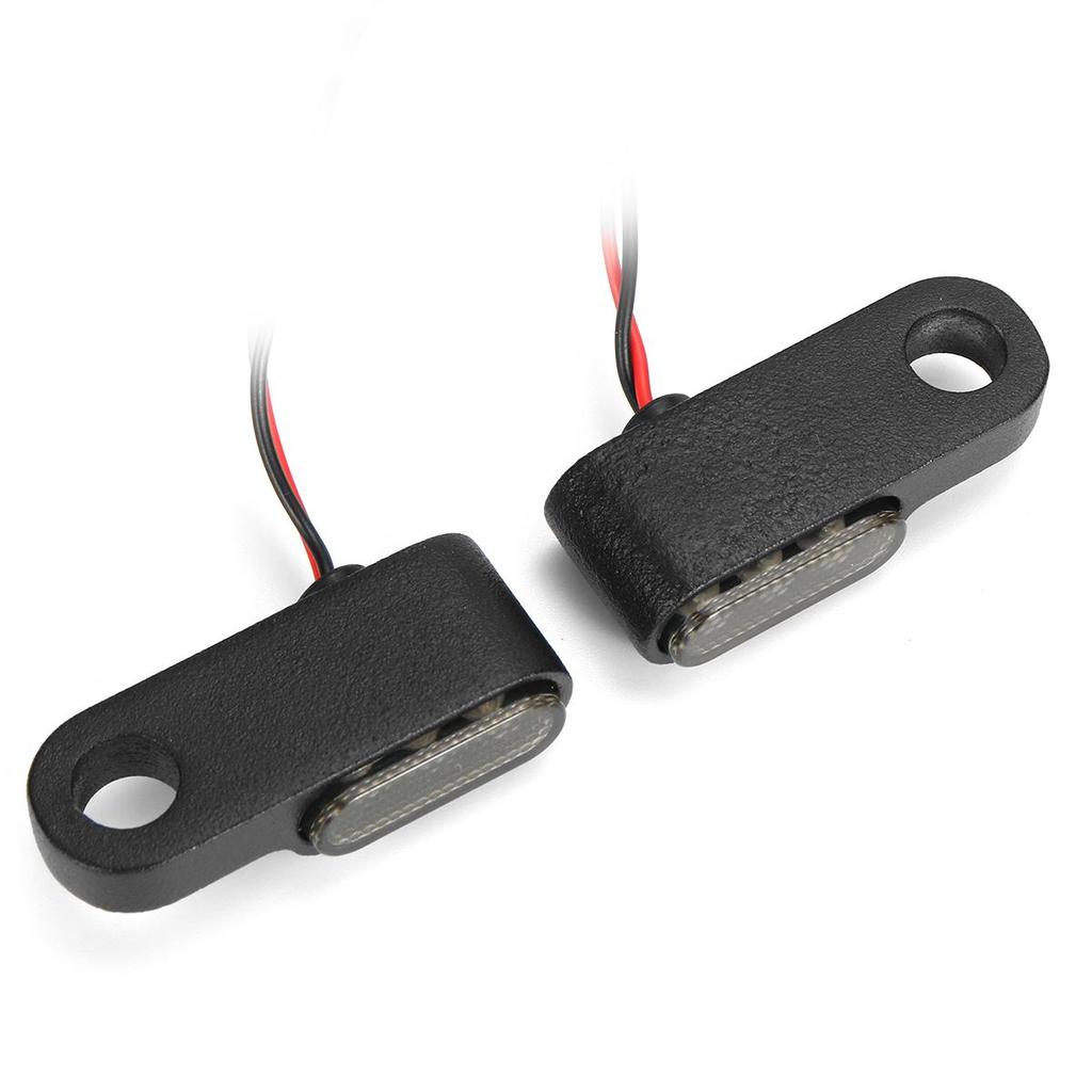 2Pcs Motorcycle Mini LED Turn Signal Running Lights Handlebar Blinker Indicators Lamps Motorcycle Accessories