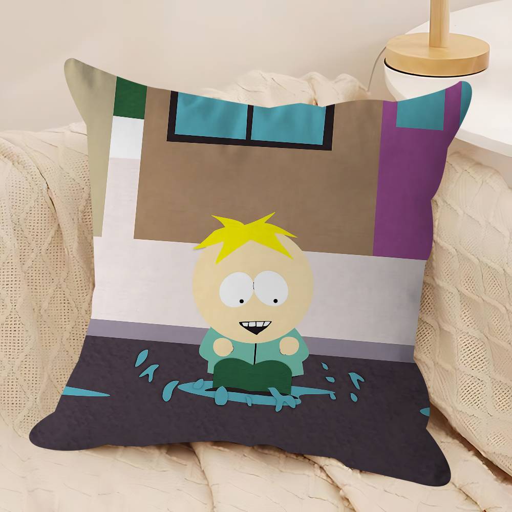 Anime South Park Butters Pillow Cover Sofa Cushion Cover Home Room Decoration Children Gift