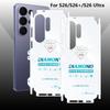 2PCS Back Rear Sides Cover Hydrogel Film for Samsung Galaxy S25 S24 S23 S26 Ultra Plus Screen Protector Soft HD Clear Matte Film