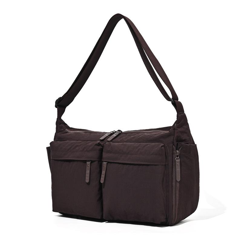 Víceúčelové pánské nylonové crossbody tašky Velkokapacitní dámská taška na notebook Vodotěsná cestovní taška přes rameno Tote Přenosné kabelky