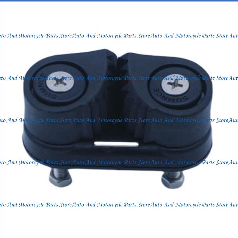 Nylon Boat Fast Entry Cams Cleat With Leading Rings Bearing Rope Clamp Pilates Equipment Boat Cleats Kayak Marine small