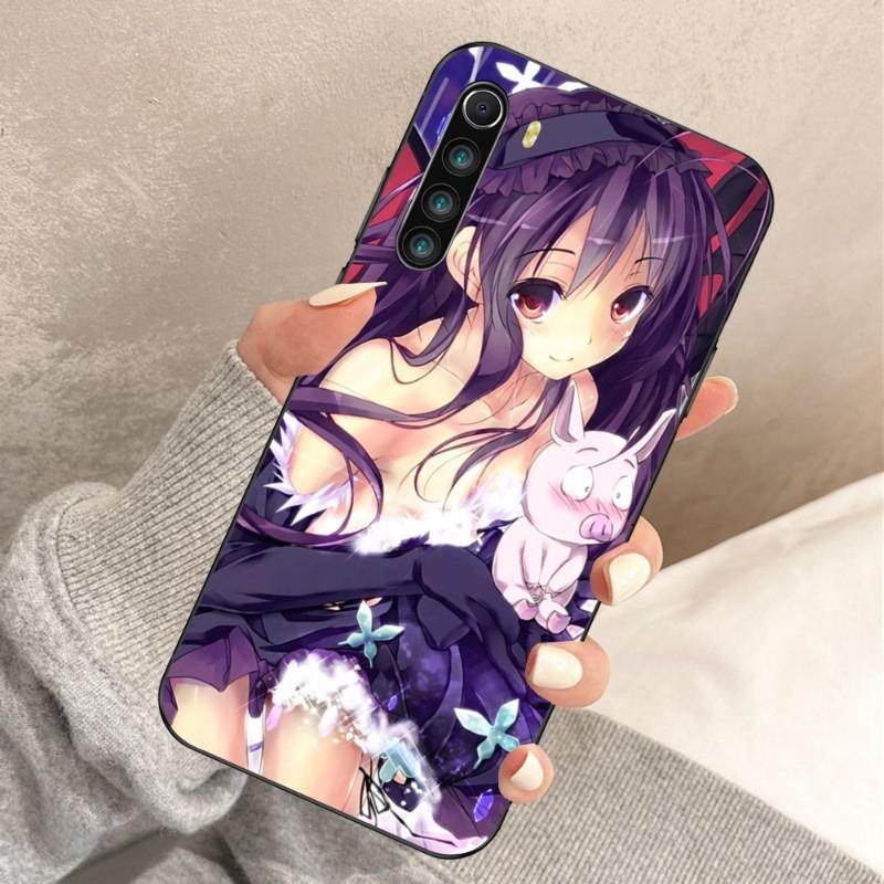 Accel World Phone Case For Xiaomi Redmi Note 11 10 9T 8 7 Pro Redmi 10 9 9A 9C 8 7 6 Soft Black Phone Cover