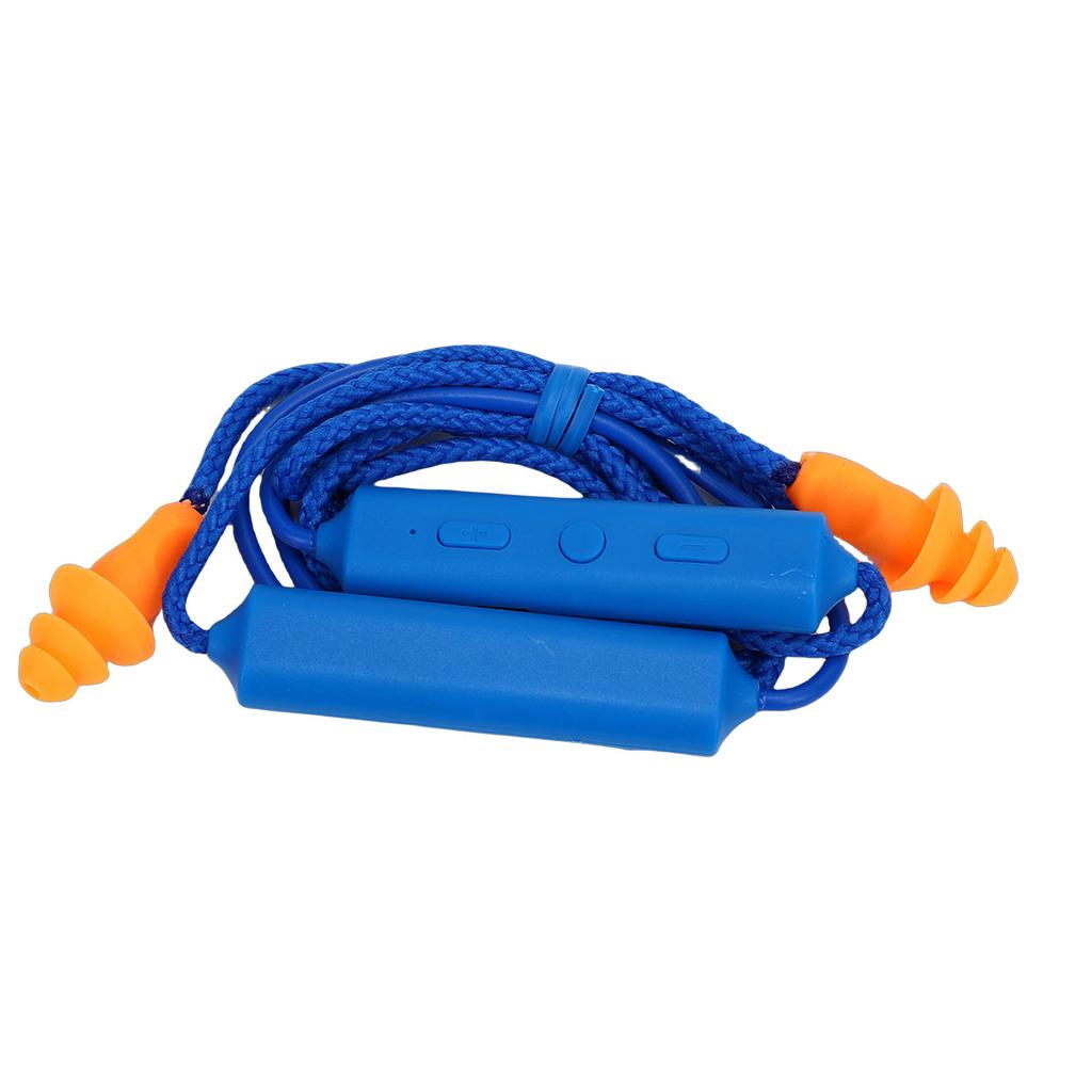 Earplug Headphone 29dB Noise Reduction IPX5 Water Proof Rechargeable Neckband Earbuds for Construction Site Workshop