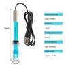 Replacement Probe with BNC Interface 3m Cable 0-14PH Q9 Probe Controller Oxidation-Reduction Potential Sensor Hydroponic Laboratory Testing Instrument
