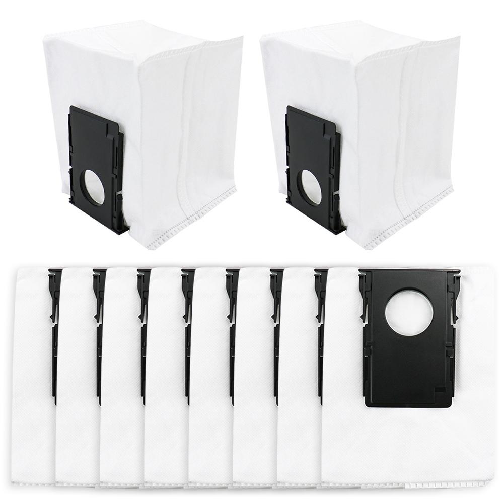 4/10Pcs Fabrics Dust Bags For Midea W20 / W20 Pro For Eureka J20 Robot Vacuum Cleaner Dust Bags Household Cleaning Tools