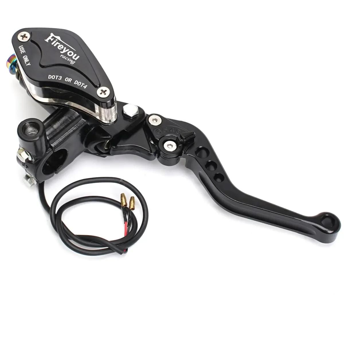 

7/8 мотоциклетный тормозной насос рычаг ручка гидравлический главный цилиндр сцепления гоночные аксессуары универсальные для HONDA Yamaha Kawasaki