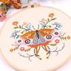 1Pc DIY Embroidery Cross Stitch Kit for Beginners-Handmade Fox Owl Butterfly Deer Pattern