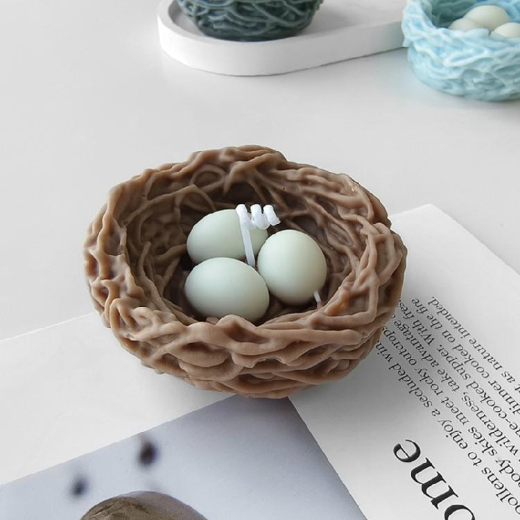 Drop Glue Aromatherapy Gypsum Little Bird Nest Ornaments Pendant Silicone Mold