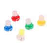 10Pcs T3 Dash Indicator Light Panel Bulb Cob 1Smd Wedge Led Instrument Lamp