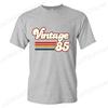 1985 Vintage Birthday Gift Tee Retro Style Clothes 40th Birthday for Women Vintage 1985 TShirt 40th Birthday Giftmen Tops