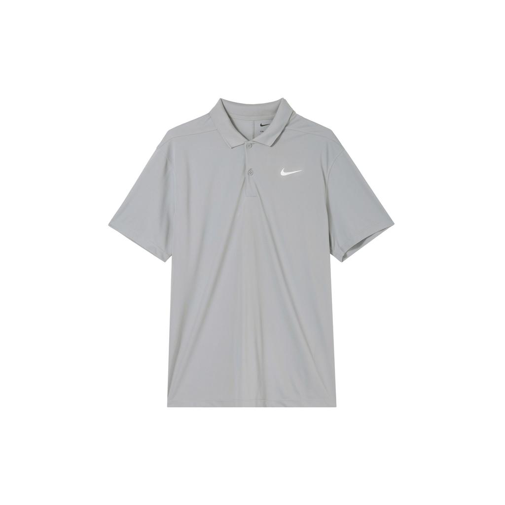 Nike Victory 3 Dri-FIT Solid Quick-Dry Golf Polo Shirt Men Tops Light-Smoke-Grey DH0823-077
