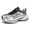 Men's Shoes Trendy Brand Versatile Casual Sports Teenagers Running Thick Sole With Increased Shock Absorption White Dad