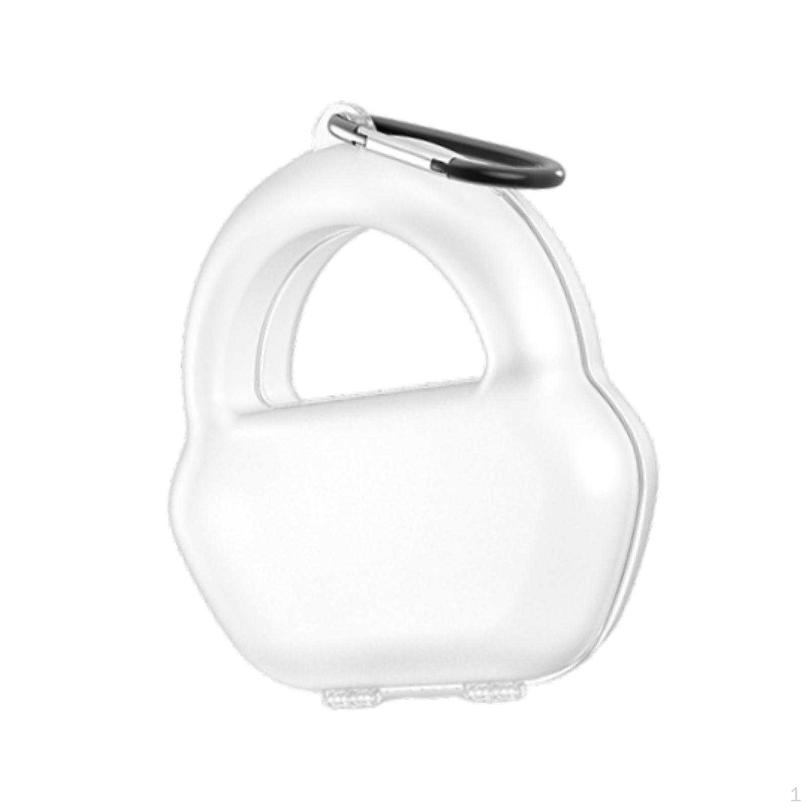 

Сумка для наушников Органайзер для наушников Полная защита Защитный чехол Жесткий чехол для хранения белый