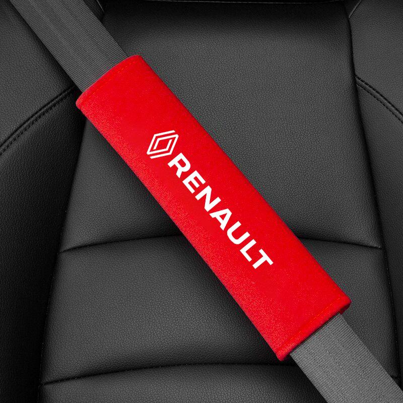 För Renault 2026 Nya Hjulskydd 2 st Bilbältesskydd Axel Kolfiber Skyddsfodral för Renault Clio Megane Trafic Captur