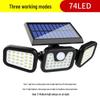 Three-Sided Solar LED Sensor Street Lamp