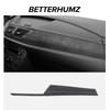 For BMW X1 E84 2010-2014 Made of Alcantara Dashboard Panel trument Trim Cover M Performance Sticker Car Interior Accessories
