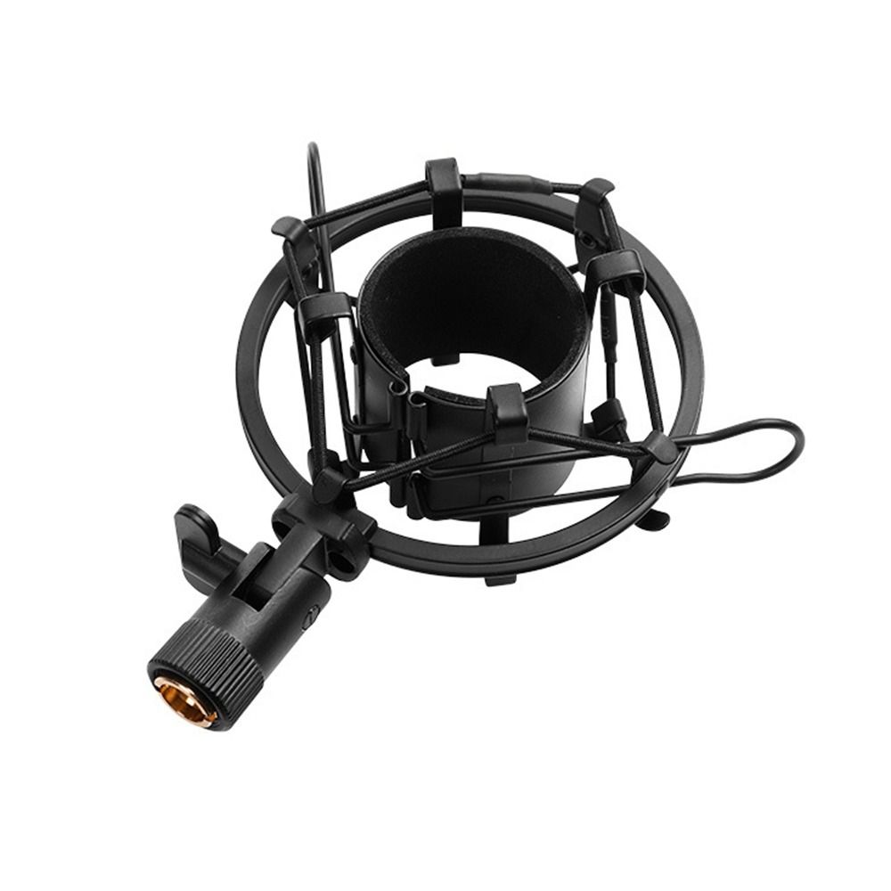 Microphone Shock Mount Shock-Proof Mic Holder Suitable for Studio Capacitive Microphone with Diameter Of 47-57mm(1.85-2.24in)
