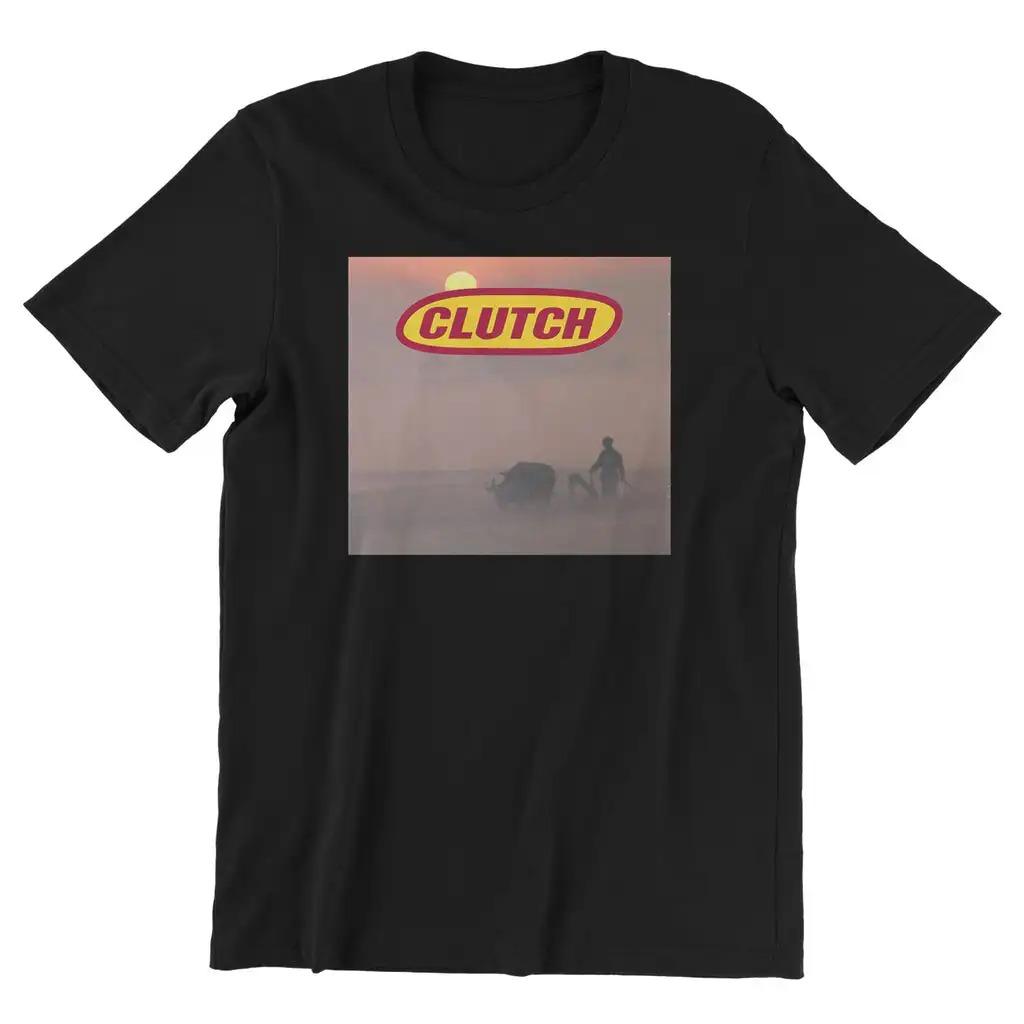 2026 Summer New Clutch Band Graphic Tshirt Unisex Summer Short Sleeve Fashion Tee Luxury Casual Vintage Retro Top