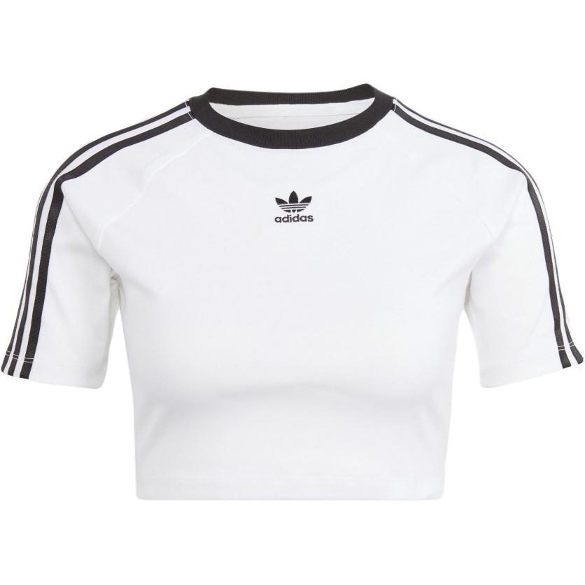 (WMNS) adidas 3-Stripes Baby T-shirt Asia Sizing  White  Women s IP0662 L