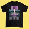 Kesha The Freedom Tour 2026 Plakat Schwarzes T-Shirt S-5XL TH592