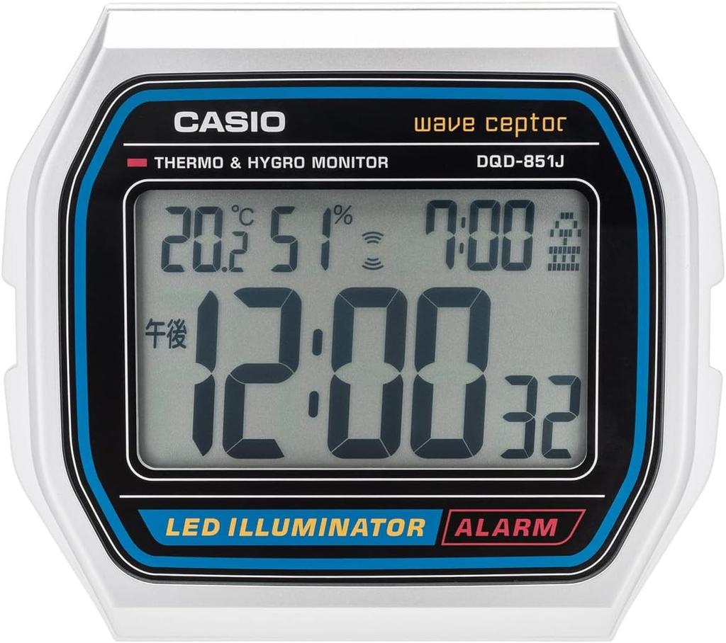 Réveil électrique CASIO WAVE CEPTOR A158WA DQD-851J-8JF Japon