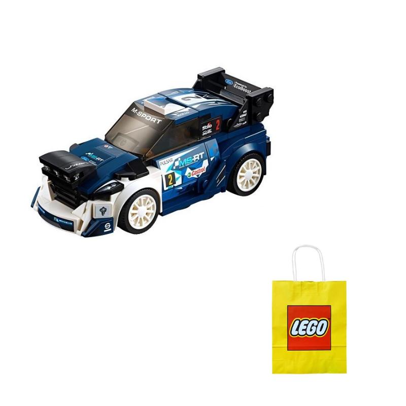 LEGO Speed Super Racing Collection Ford Carnival M Sport Team World Tension Championship Building Blocks 203pcs 75885