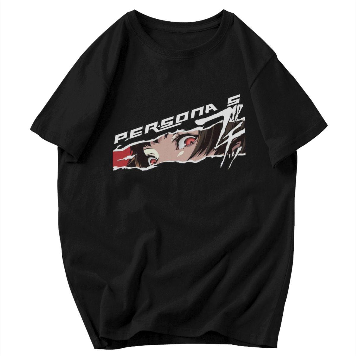 

Men T Shirt Persona 5 Makoto Niijima Gifts Y2K Graphic Crewneck Unisex Clothing T Shirts S
