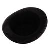 Black Magician Jazz Hat Classic Top Hat Polyester Felt Unisex Fedora Party Hat for Stage Performance