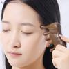 {Summer2} Golden Sandalwood Massage Comb Rabbit Shape Nose Eye Acupoint Massage Comb Relieve Rhinitis Promote Blood Circulation