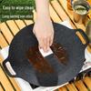 Antihaft Koreanische Grillplatte für Induktionskochfelder & Outdoor-Camping