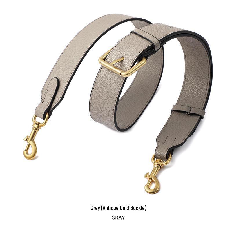 Lychee Grain Cowhide Bag Replacement Strap - Dionysus Versatile Wide Shoulder Strap MHS-A-9