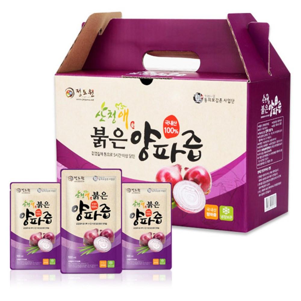 Jeongdowon Sancheongae Red Onion Juice 100ml 100 Pcs